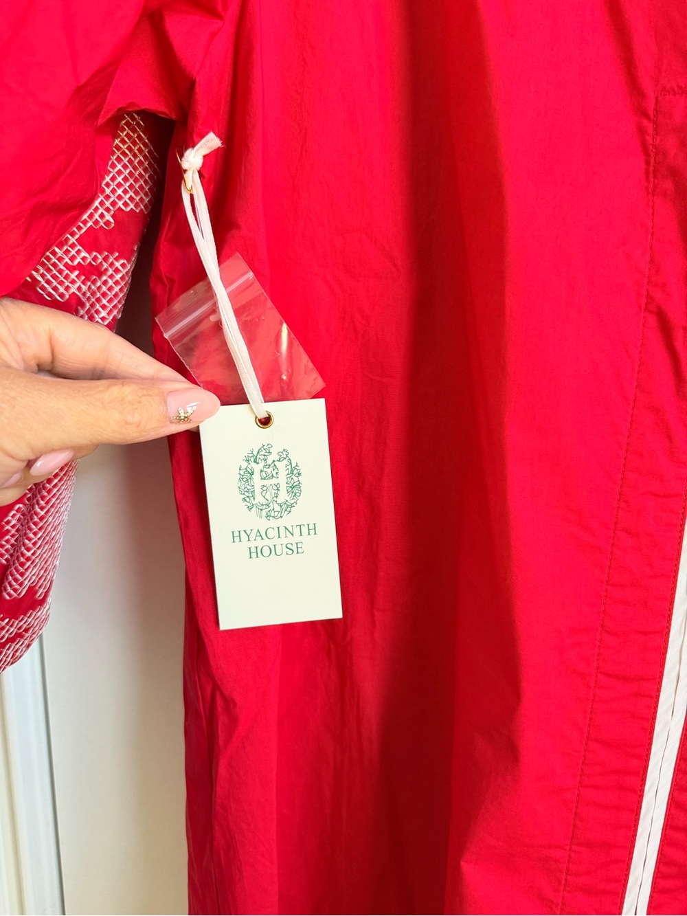 Tuckernuck Hyacinth House red embroidered dress - Picture 2 of 7